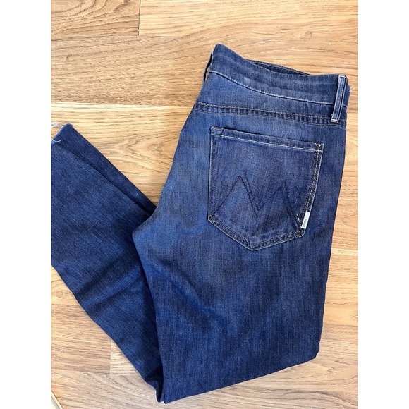 Mother Jeans Womens Size 30 The Looker Ankle Fray Wash Double Take 9728 - Picture 1 of 13